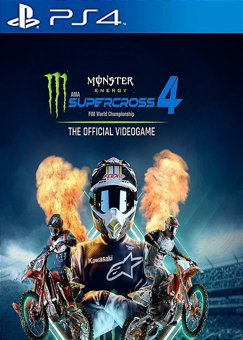 Monster Energy Supercross - The Official Videogame 4 PS4 MÍDIA DIGITAL