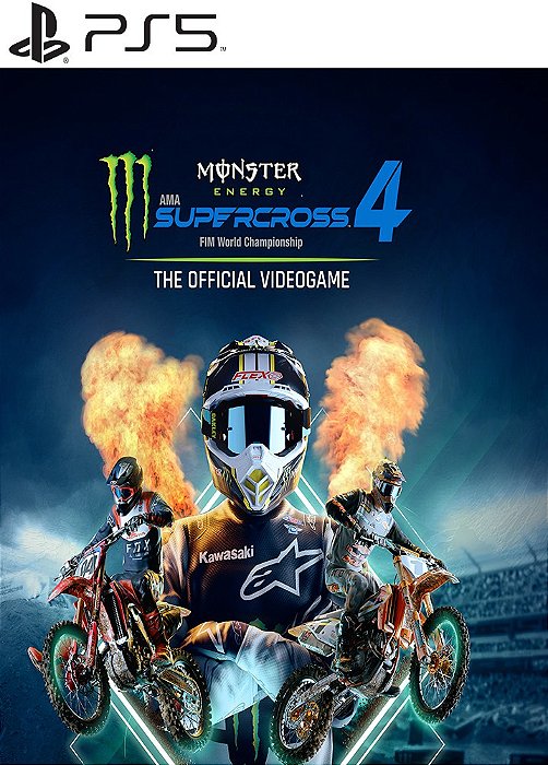 Monster Energy Supercross - The Official Videogame 4 PS5 MÍDIA DIGITAL