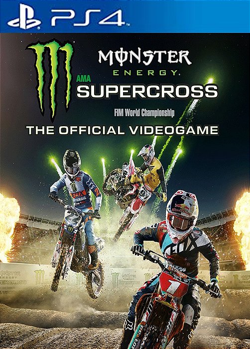 Monster Energy Supercross - The Official Videogame PS4 MÍDIA DIGITAL