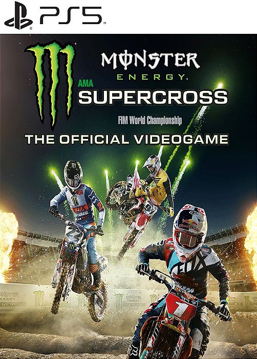 Monster Energy Supercross - The Official Videogame PS5 MÍDIA DIGITAL