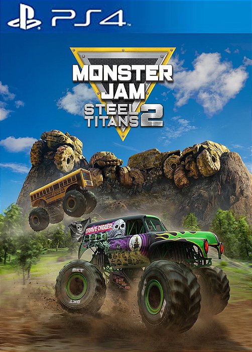 Monster Jam Steel Titans 2 PS4 midia digital