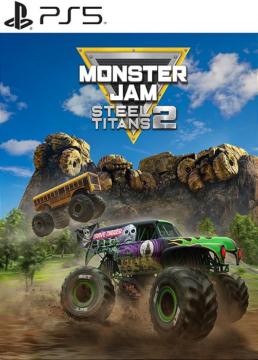 Monster Jam Steel Titans 2  PS5 midia digital