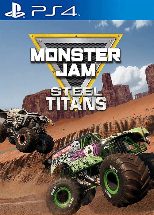 Monster Jam Steel Titans PS4 midia digital