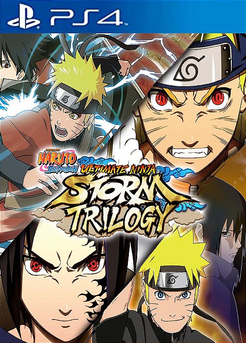 NARUTO SHIPPUDEN: Ultimate Ninja STORM Trilogy PS4 Midia digital