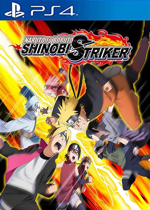 Naruto to boruto shinobi striker PS4 midia digital