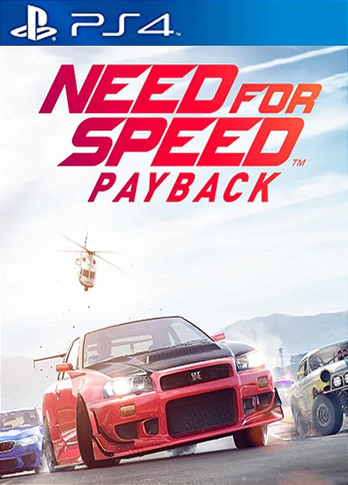 Need for Speed  Payback PS4 Mídia Digital