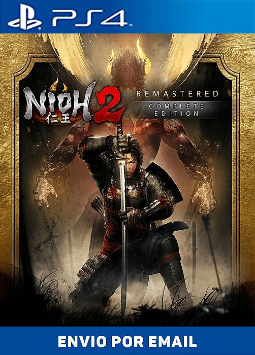 Nioh 2 Remastered – A Edição Completa PS4 midia digital