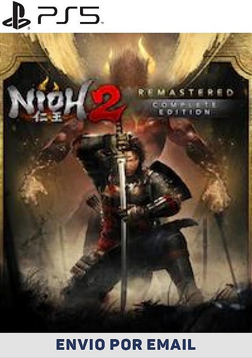 Nioh 2 Remastered – A Edição Completa PS5 midia digital