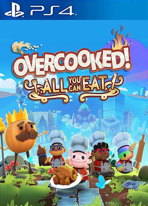 Overcooked! All You Can Eat  PS4 midia digital