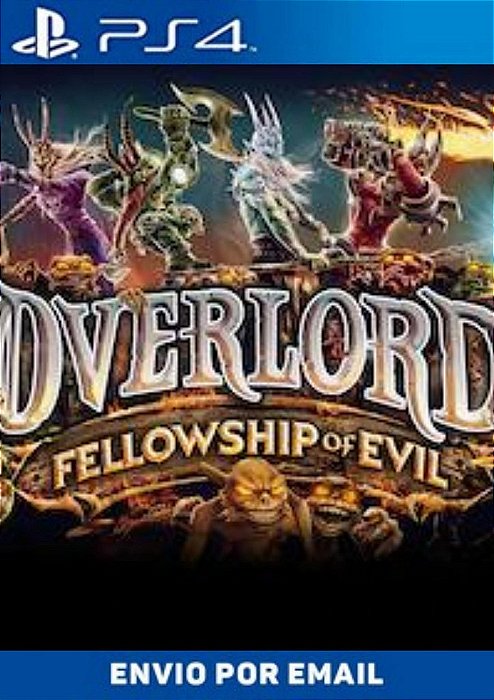 Overlord: Fellowship of Evil PS4 MÍDIA DIGITAL