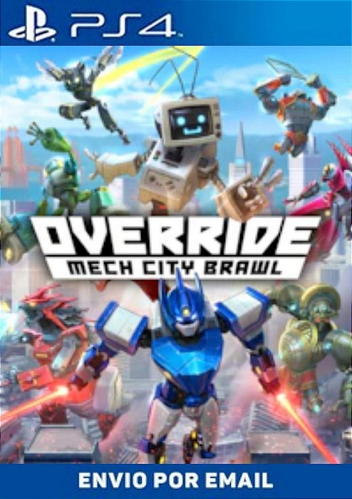 Override: Mech City Brawl PS4 midia digital