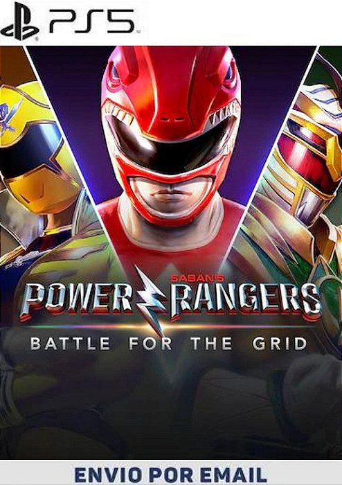 Power Rangers: Battle For The Grid PS5 midia digital