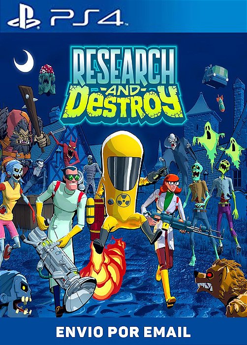 RESEARCH and DESTROY PS4 MÍDIA DIGITAL