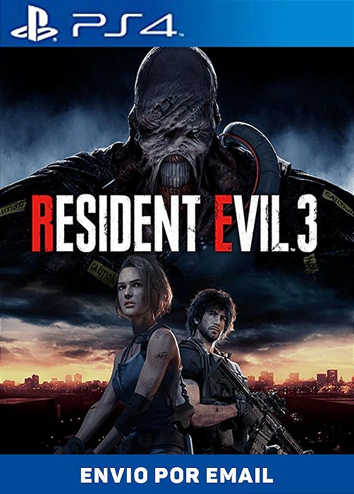 Resident evil 3 PS4 Midia digital