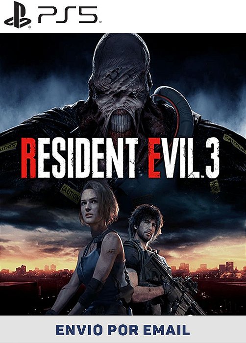 Resident evil 3 PS5 midia digital