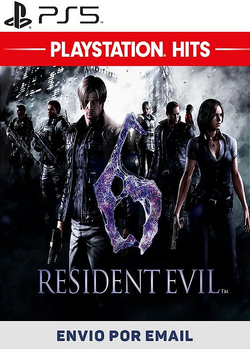Resident Evil 6 PS5 midia digital