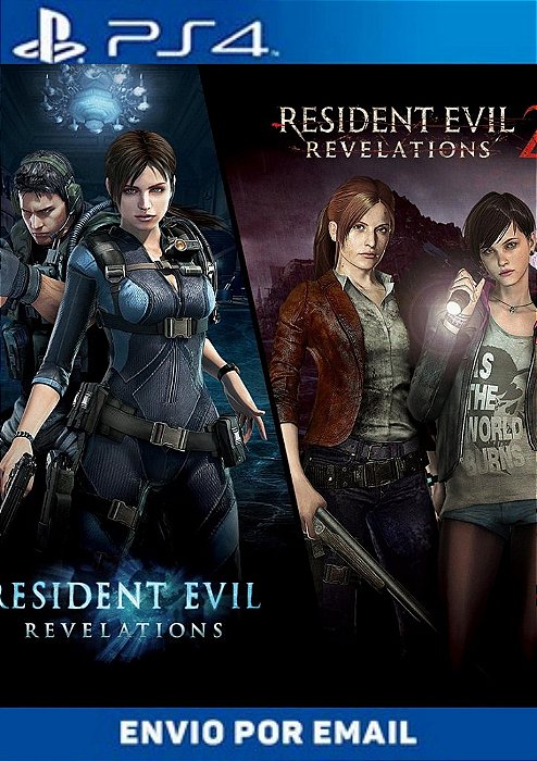 Resident Evil Revelations 1 and 2 Bundle PS4 midia digital