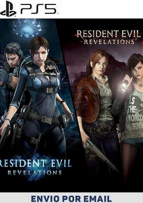 Resident Evil Revelations 1 and 2 Bundle PS5 midia digital - GT GAMES