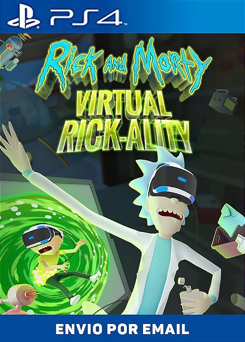 Rick and Morty: Virtual Rick-ality PS4 midia digital