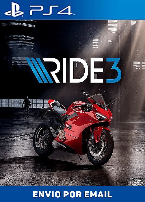 RIDE 3 PS4 Mídia Digital Promoção