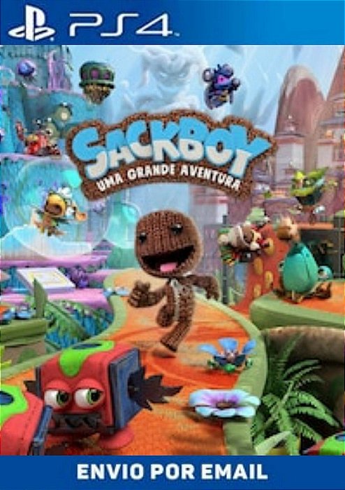 Sackboy: Uma Grande Aventura PS4 midia digital