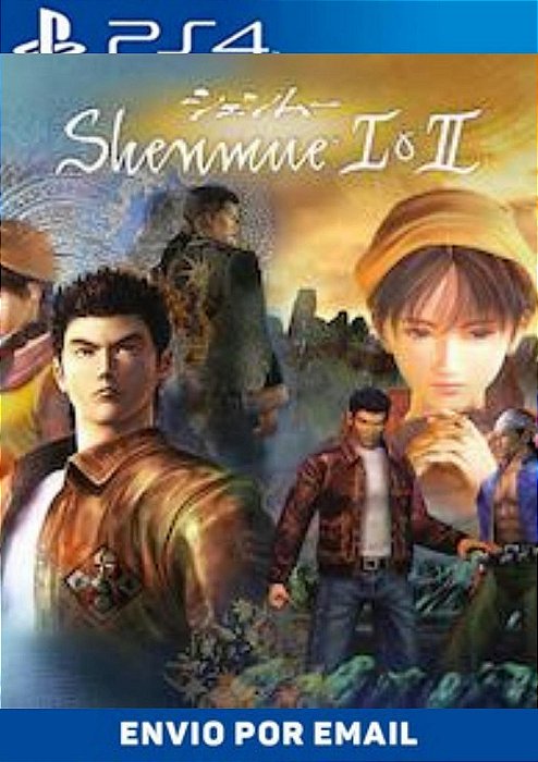 Shenmue I and II PS4 MÍDIA DIGITAL PROMOÇÃO
