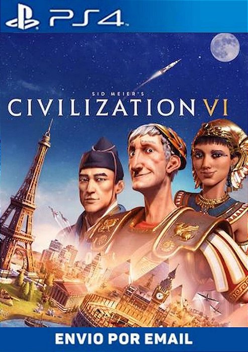 Sid Meier's Civilization VI PS4 Midia digital