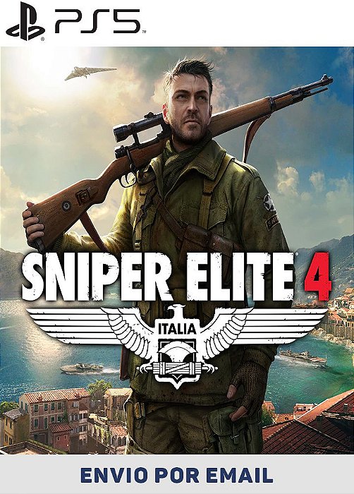 Sniper Elite 4 PS5 midia digital