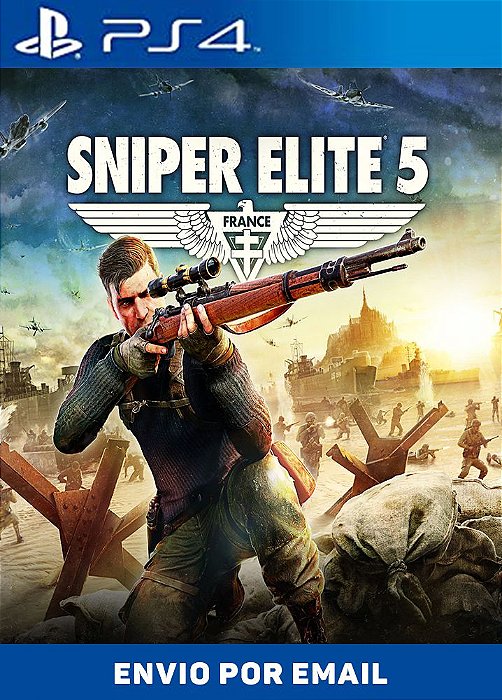 Sniper Elite 5 PS4 midia digital