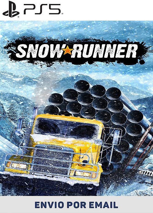 SnowRunner PS5 midia digital