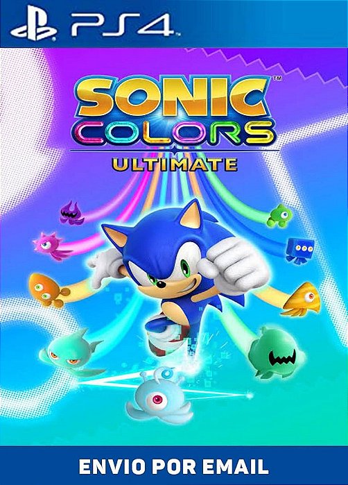 Sonic Colors: Ultimate PS4 Midia Digital