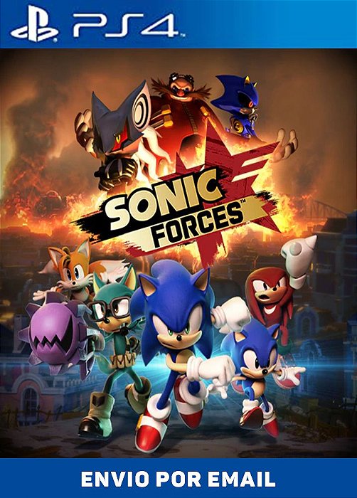 Sonic Forces PS4 Mídia Digital