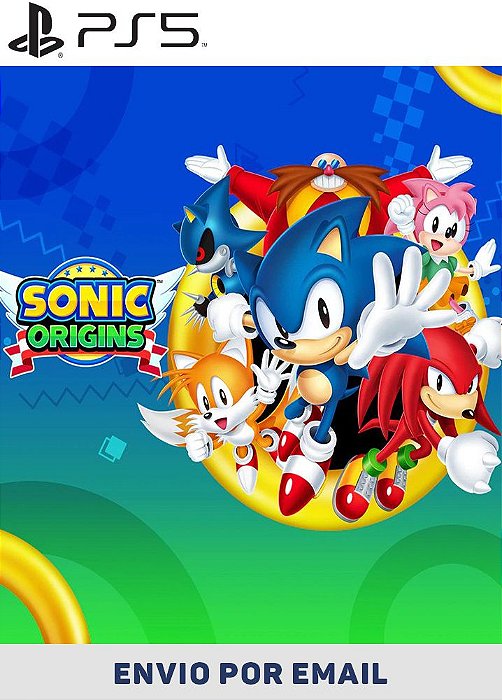 Sonic Origins PS5 midia digital