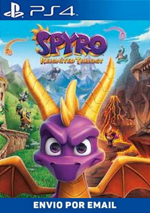 Spyro Reignited Trilogy PS4 Midia digital