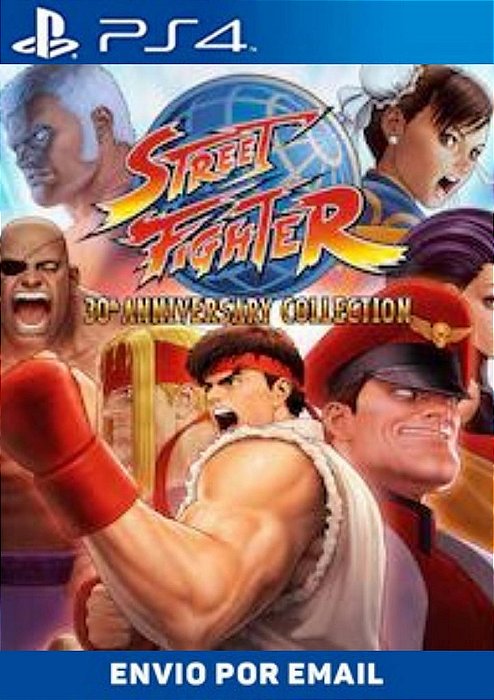 Street Fighter 30th Anniversary Collection PS4 Midia digital