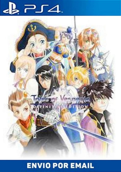 Tales of Vesperia: Edição Definitiva PS4 midia digital