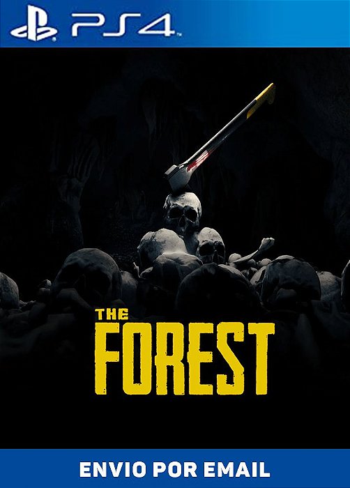 The forest PS4 midia digital