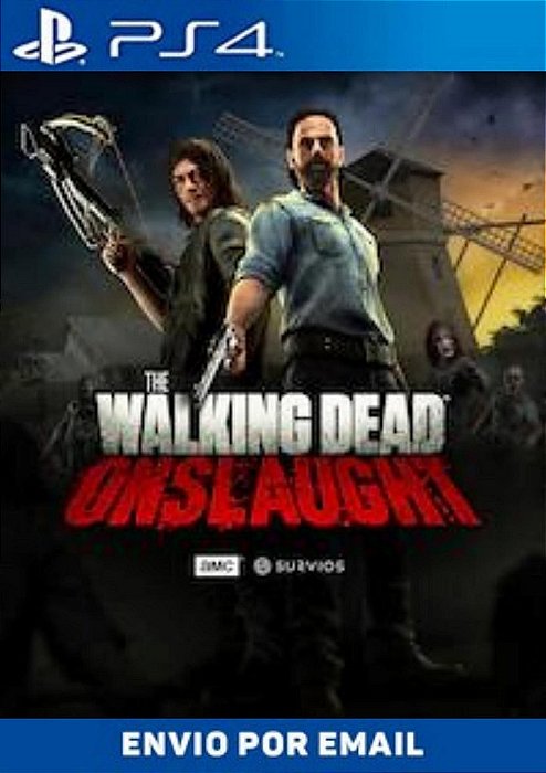 The Walking Dead Onslaught PS4 midia digital