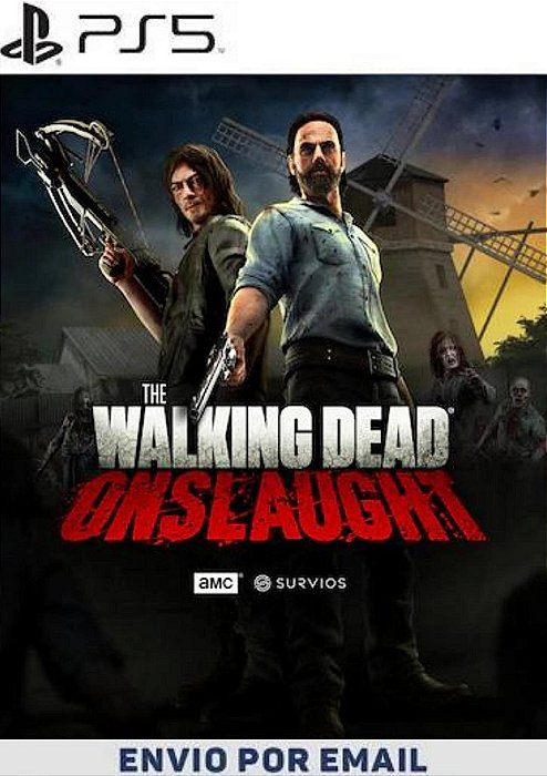 The Walking Dead Onslaught PS5 midia digital