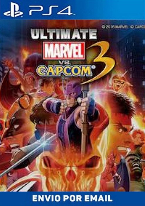Ultimate Marvel vs. Capcom 3 PS4 Midia digital