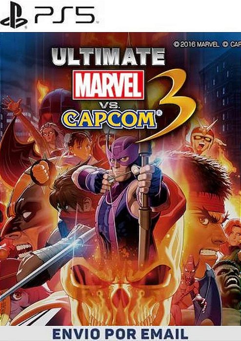 Ultimate Marvel vs. Capcom 3 PS5 Midia digital