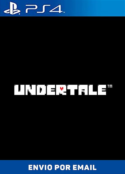 Undertale Ps4 Mídia Digital Promoção