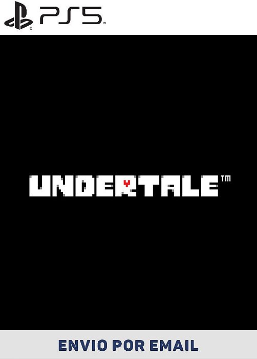 Undertale PS5 MÍDIA DIGITAL Promoção