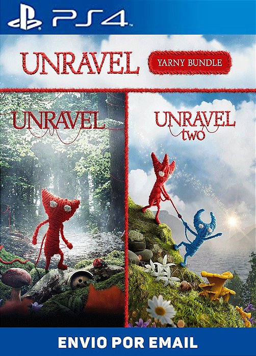 Unravel Yarny - Conjunto PS4 midia digital