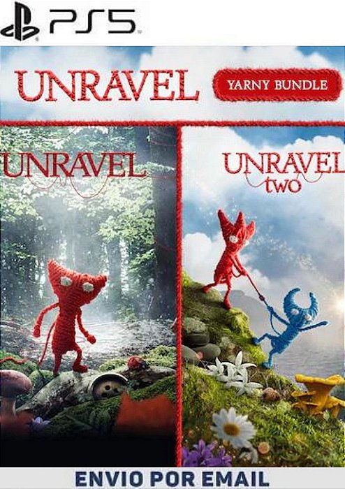 Unravel Yarny - Conjunto PS5 midia digital