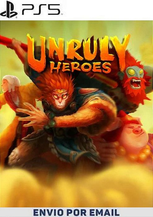 Unruly Heroes PS5 MÍDIA DIGITAL