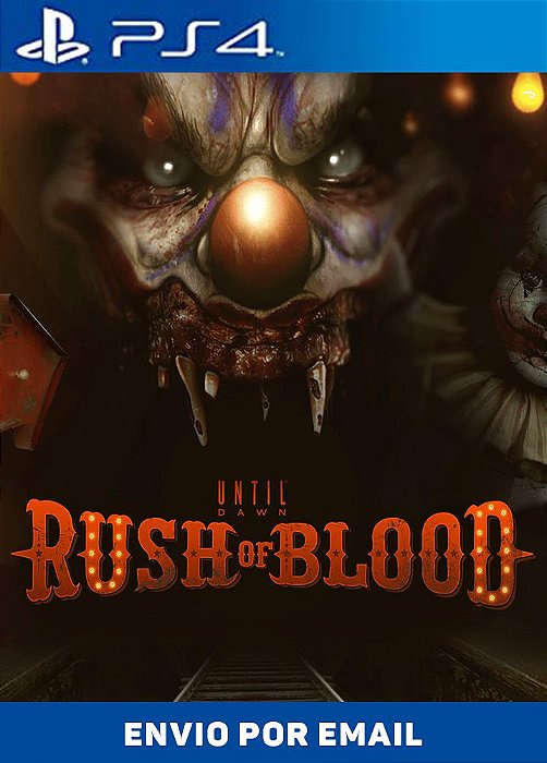 Until Dawn: Rush of Blood PS4 Mídia Digital Promoção