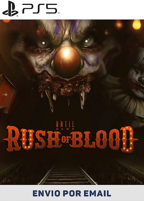 Until Dawn: Rush of Blood PS5 MÍDIA DIGITAL Promoção