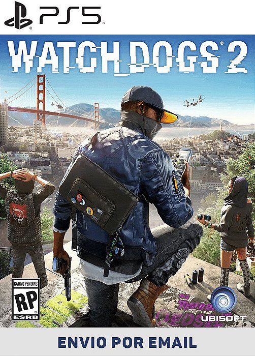 Watch Dogs 2 PS5 Mídia Digital