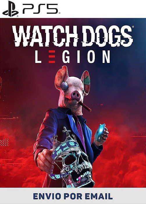 Watch Dogs: Legion PS5 midia digital